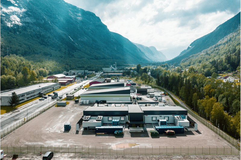 A data center in the Norwegian mountains, powered by Norwegian hydropower